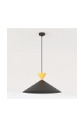 Lampa wisząca RALF 1L BL ORANGE - Emibig