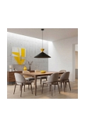 Lampa wisząca RALF 1L BL ORANGE - Emibig
