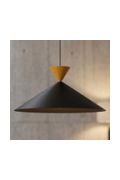 Lampa wisząca RALF 1L BL ORANGE - Emibig