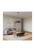 Lampa wisząca RALF 1L BL WHITE - Emibig