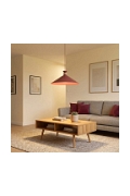 Lampa wisząca OLIVO 1L BURGUNDY - Emibig