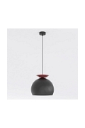 Lampa wisząca GEO 1 BLACK BURGUNDY - Emibig