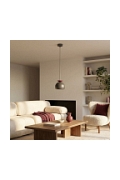 Lampa wisząca GEO 1 BLACK BURGUNDY - Emibig