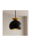 Lampa wisząca GEO 1 BLACK ORANGE - Emibig