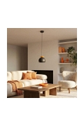 Lampa wisząca GEO 1 BLACK ORANGE - Emibig