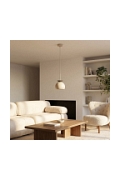 Lampa wisząca GEO 1 MOKKA BLACK - Emibig