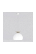 Lampa wisząca GEO 1 WHITE MOKKA - Emibig