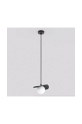 Lampa wisząca FLORA 1 BLACK OPAL - Emibig