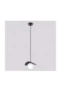 Lampa wisząca FLORA 1 BLACK OPAL - Emibig