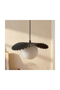 Lampa wisząca FLORA 1 BLACK OPAL - Emibig