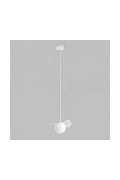Lampa wisząca FLORA 1 WHITE OPAL - Emibig
