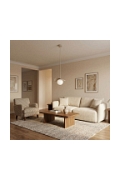 Lampa wisząca FLORA 1 MOKKA OPAL - Emibig
