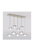 Lampa wisząca FLORA 9 MOKKA OPAL - Emibig