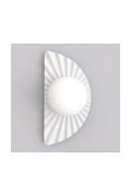 Kinkiet FLORA K1 WHITE OPAL - Emibig