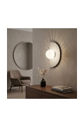 Kinkiet FLORA K1 WHITE OPAL - Emibig