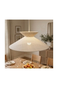 Lampa wisząca SOFTA 1 MOKKA RATTAN - Emibig