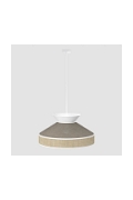 Lampa wisząca SIESTA 1 BROWN - Emibig