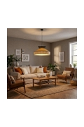 Lampa wisząca SIESTA 1 ORANGE - Emibig