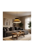 Lampa wisząca SIESTA 1 ORANGE - Emibig