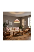 Lampa wisząca SIESTA 1 ROSE - Emibig