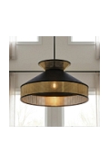 Lampa wisząca SIESTA 1 BLACK GOLD - Emibig