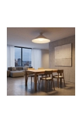 Lampa sufitowa MONO 1L PLAFON WHITE OPAL - Emibig