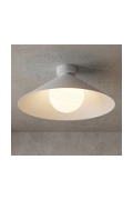 Lampa sufitowa MONO 1M PLAFON WHITE OPAL - Emibig