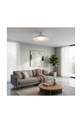Lampa sufitowa MONO 1M PLAFON WHITE OPAL - Emibig