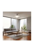Lampa sufitowa MONO 1S PLAFON WHITE OPAL - Emibig