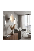 Kinkiet MONO K1L WHITE OPAL - Emibig