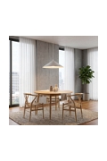 Lampa sufitowa MONO 1L WHITE OPAL - Emibig