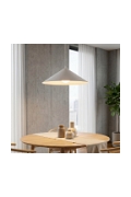 Lampa sufitowa MONO 1L WHITE OPAL - Emibig