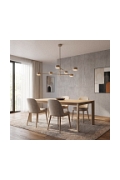 Lampa sufitowa NATSU 6 MOKKA - Emibig
