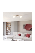 Lampa sufitowa OPUS 2 MOKKA OPAL - Emibig