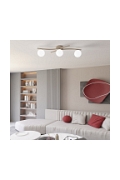 Lampa sufitowa OPUS 3 MOKKA OPAL - Emibig