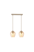 Lampa wisząca ISTAR 2 MOKKA AMBER - Emibig