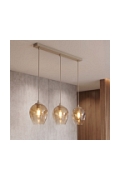 Lampa wisząca ISTAR 3 MOKKA AMBER - Emibig
