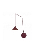 Lampa wisząca ABRAMO 1 BURGUNDY - Emibig