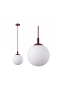Lampa wisząca COSMO 1 BURGUNDY OPAL - Emibig