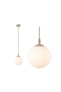 Lampa wisząca COSMO 1 MOKKA OPAL - Emibig
