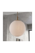 Lampa wisząca COSMO 1 MOKKA OPAL - Emibig
