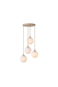 Lampa wisząca COSMO 4PREM MOKKA OPAL - Emibig