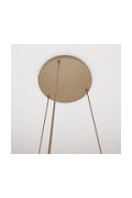 Lampa wisząca COSMO 3PREM MOKKA AMBER - Emibig