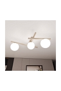 Lampa sufitowa SMART 3 MOKKA OPAL - Emibig