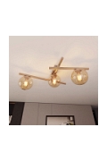 Lampa sufitowa SMART 3 MOKKA AMBER - Emibig