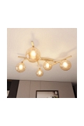 Lampa sufitowa SMART 5 MOKKA AMBER - Emibig