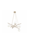 Lampa wisząca ESSA 5 MOKKA OPAL - Emibig