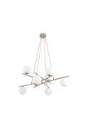 Lampa wisząca ESSA 8 MOKKA OPAL - Emibig