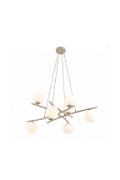 Lampa wisząca ESSA 8 MOKKA OPAL - Emibig