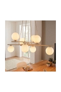 Lampa wisząca ESSA 8 MOKKA OPAL - Emibig
